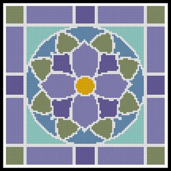 Stained Glass Square 2  (Joni Prittie)