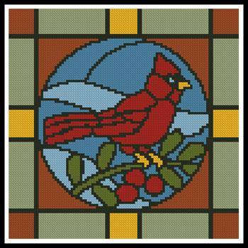 Stained Glass Square 1  (Joni Prittie)