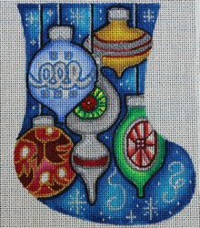 Multi Ornament Mini Sock