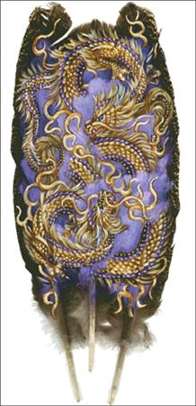 Golden Eastern Dragons