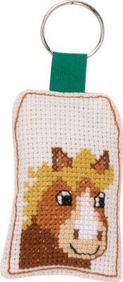Smiling Horse Keyring