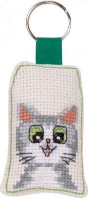 Smiling Cat Keyring