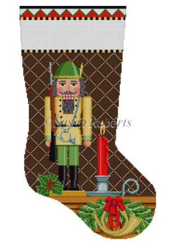 Hunter Nutcracker Stocking