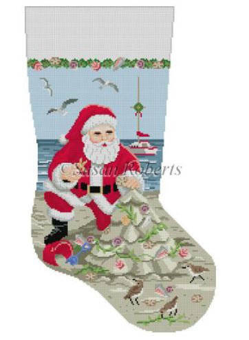 Santa/Sandcastle/Christmas Tree Stocking