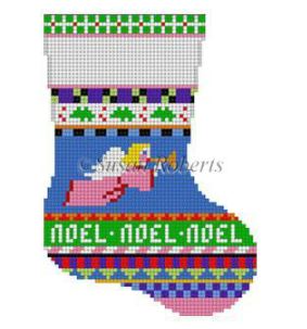 Bold Stripe Angel Mini Sock