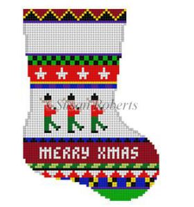 Bold Stripe Soldiers Mini Sock