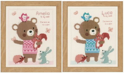 Cute Animal Birth Announcement