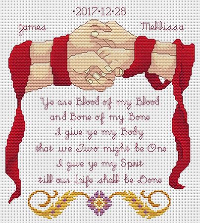 Handfasting Keepsake