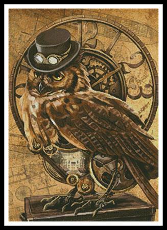 Steampunk Owl  (Elena Samorydova)