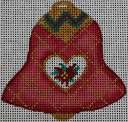 Red/Gold Holly Bell