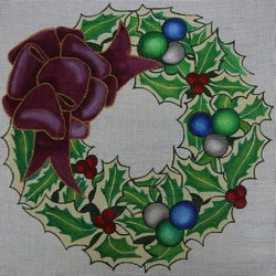 Wreath w/Red Bow