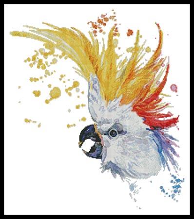 Watercolour Cockatoo  (Lena Faenkova)