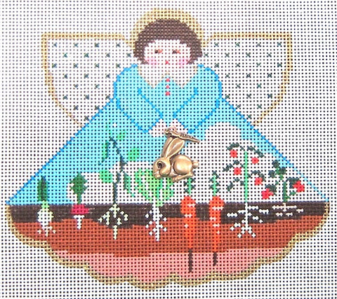 Bunny Garden Angel w/Charm