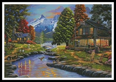 Going To The Sun View  (Geno Peoples)