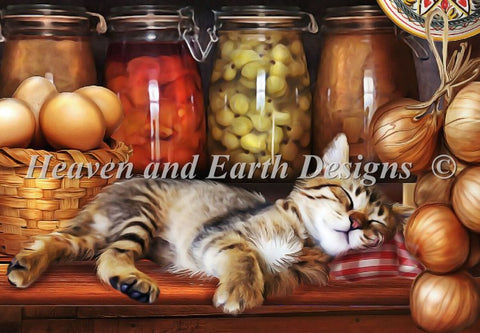 Quick Stitch - Ye Old Kitchen Kitten