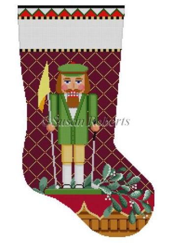 Nutcracker/Golfer Stocking