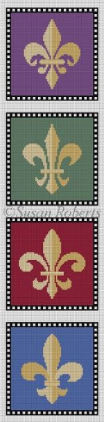 Fluer de Lis Coasters