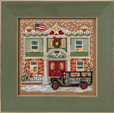 Police Station - Christmas Village Series