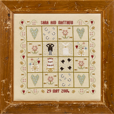 Four Hearts Wedding Sampler - Kit