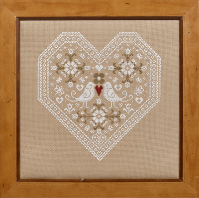 Love Birds Cross Stitch - Kit
