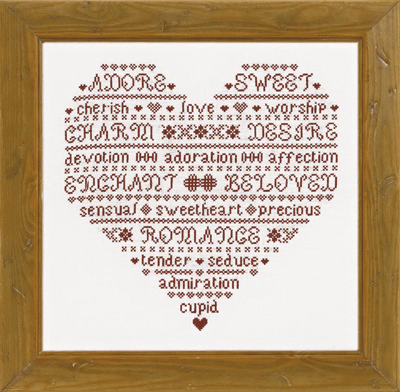 Red Hearts Sampler - Kit