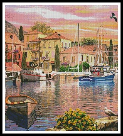 Harbour Sunset (Cropped 2)  (Dominic Davison)