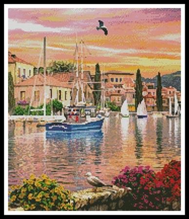 Harbour Sunset (Cropped 1)  (Dominic Davison)