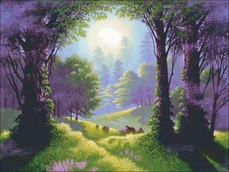 Deep Forest Glow