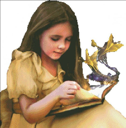 Quick Stitch The Magic Of Books - No Background