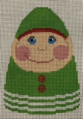 Pudgy Elf Ornament