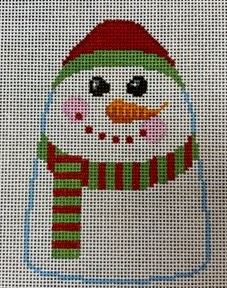 Pudgy Snowman Ornament