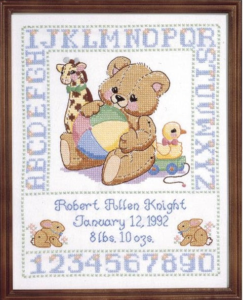 Bear Birth Sampler