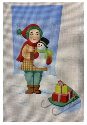 Victorian Boy Stocking