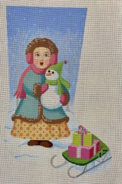 Victorian Girl Stocking