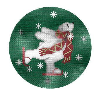Polar Bear Ice Skating