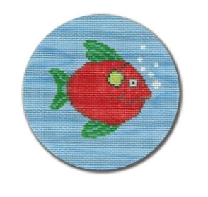 Red Fish w/Earmuffs 