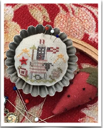 Little Blue House Tin