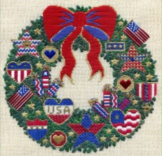 Patriots Wreath