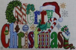 Merry Christmas w/Decorations