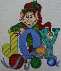 Joy w/Elf and Ornaments