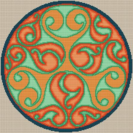Celtic Triple Swirl