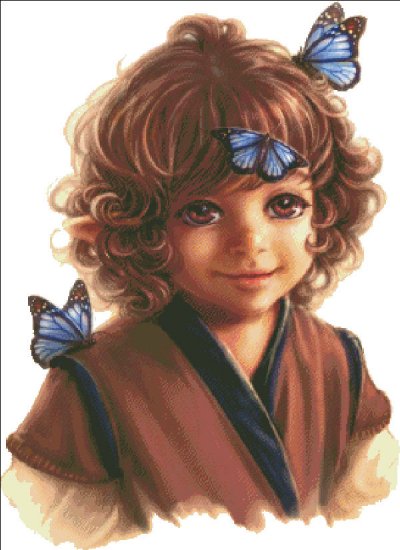 Mini Butterfly Kisses No Background - Adele Lorienne