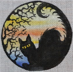 Spooky Cat Scene