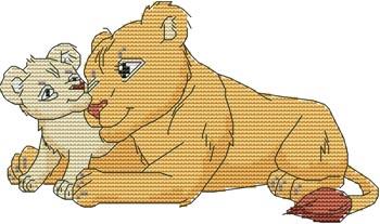 Momma N Me Lion