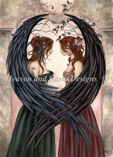 Sisters - No Background - Amy Brown
