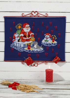 Santa Claus Advent Calendar
