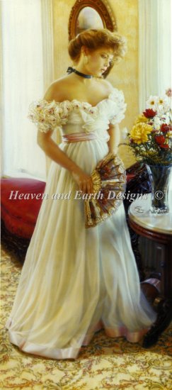 Formal Gown With Fan