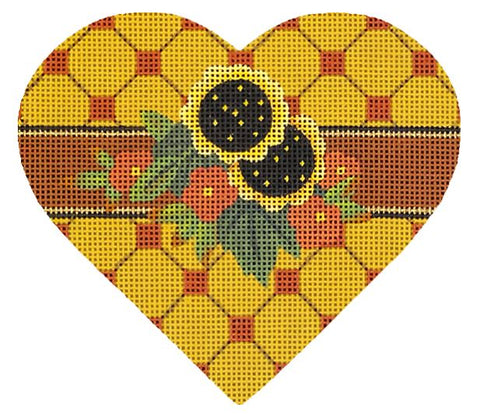 Autumn Heart - Sunflower