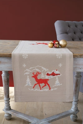 Norwegian Winter Table Runner