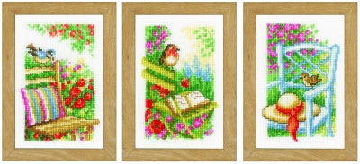 Miniture Garden Chairs (Set of 3)